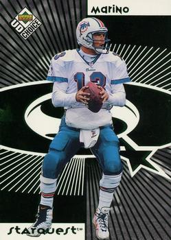 1998 UD Choice - StarQuest/RookQuest Green #SR13 Dan Marino / Brian Griese Front