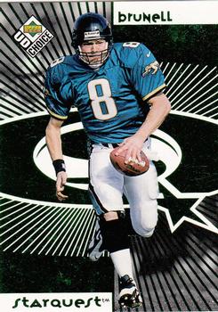 1998 UD Choice - StarQuest/RookQuest Green #SR18 Mark Brunell / Jerome Pathon Front