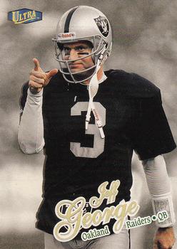 1998 Ultra - Gold Medallion #20G Jeff George Front