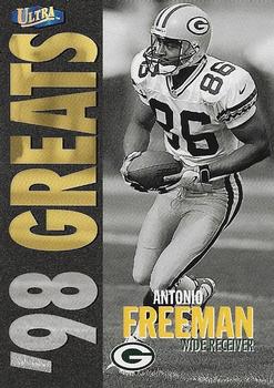 1998 Ultra - Gold Medallion #361G Antonio Freeman Front