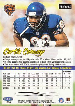 1998 Ultra - Sensational Sixty #15SS Curtis Conway Back