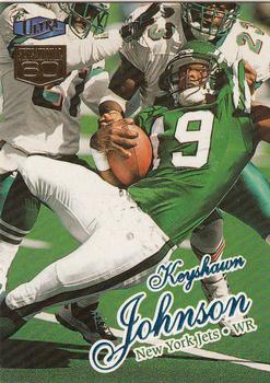 1998 Ultra - Sensational Sixty #34SS Keyshawn Johnson Back