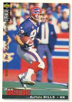 1995 Collector's Choice #342 Don Beebe Front