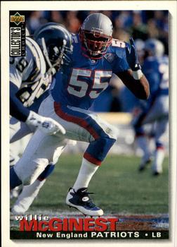 1995 Collector's Choice #222 Willie McGinest Front