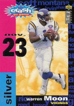 1995 Collector's Choice - You Crash the Game Silver #C8 Warren Moon Front