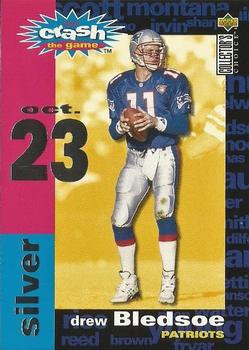 1995 Collector's Choice - You Crash the Game Silver #C9 Drew Bledsoe Front