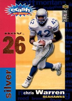 1995 Collector's Choice - You Crash the Game Silver #C11 Chris Warren Front