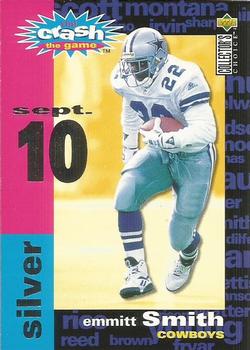 1995 Collector's Choice - You Crash the Game Silver #C15 Emmitt Smith Front