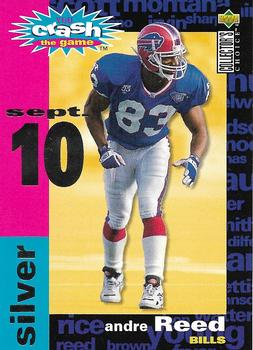 1995 Collector's Choice - You Crash the Game Silver #C24 Andre Reed Front