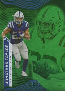 2022 Panini Illusions - Trophy Collection Emerald #39 Jonathan Taylor Front