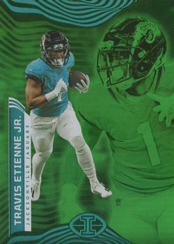 2022 Panini Illusions - Trophy Collection Emerald #42 Travis Etienne Jr. Front