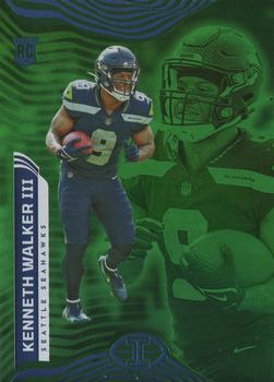2022 Panini Illusions - Trophy Collection Emerald #51 Kenneth Walker III Front