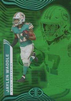 2022 Panini Illusions - Trophy Collection Emerald #61 Jaylen Waddle Front