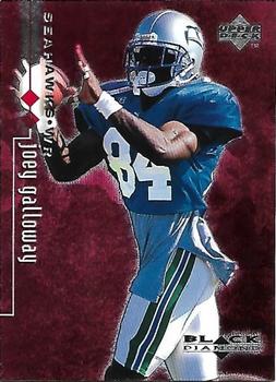 1998 Upper Deck Black Diamond Rookie Edition - Double #80 Joey Galloway Front