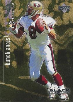 1998 Upper Deck Black Diamond Rookie Edition - Triple #76 Steve Young Front