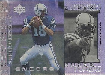 1998 Upper Deck Encore - Super Powers #S8 Peyton Manning Front