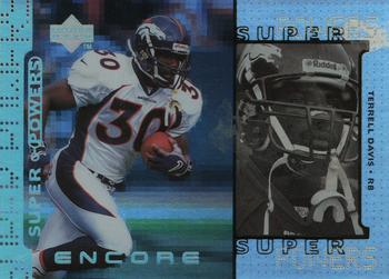 1998 Upper Deck Encore - Super Powers #S14 Terrell Davis Front