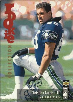 1995 Collector's Choice Update #U56 Christian Fauria Front