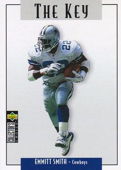 1995 Collector's Choice Update #U61 Emmitt Smith Front