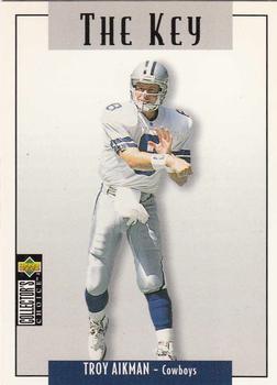 1995 Collector's Choice Update #U64 Troy Aikman Front