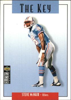 1995 Collector's Choice Update #U80 Steve McNair Front