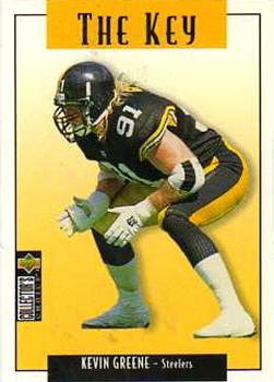 1995 Collector's Choice Update #U81 Kevin Greene Front