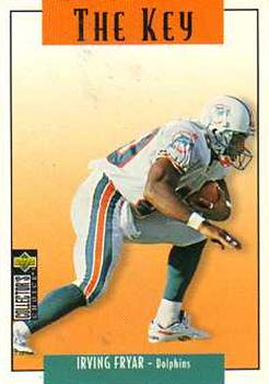 1995 Collector's Choice Update #U89 Irving Fryar Front