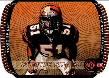 1998 Upper Deck UD3 - Die Cuts #11 Takeo Spikes Front