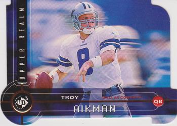 1998 Upper Deck UD3 - Die Cuts #62 Troy Aikman Front
