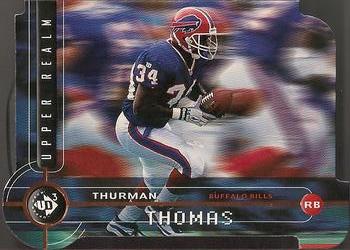 1998 Upper Deck UD3 - Die Cuts #86 Thurman Thomas Front