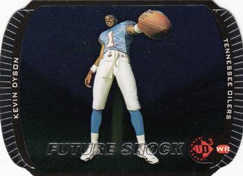 1998 Upper Deck UD3 - Die Cuts #104 Kevin Dyson Front