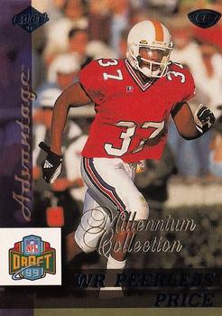 1999 Collector's Edge Advantage - Millennium Collection Blue #182 Peerless Price Front