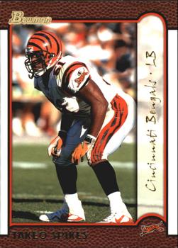 1999 Bowman - Gold #18 Takeo Spikes Front