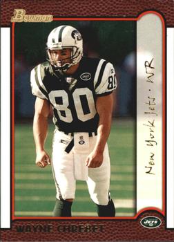 1999 Bowman - Gold #76 Wayne Chrebet Front