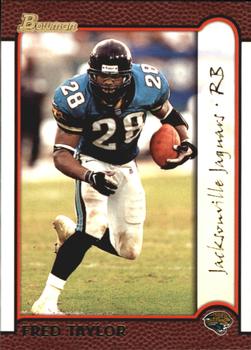 1999 Bowman - Gold #80 Fred Taylor Front
