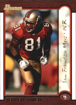 1999 Bowman - Gold #87 Terrell Owens Front