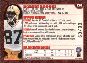 1999 Bowman - Gold #128 Robert Brooks Back