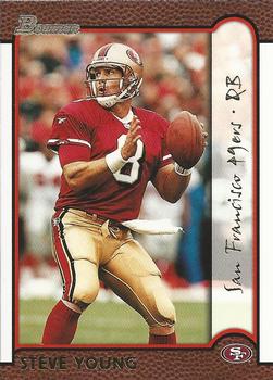 1999 Bowman - Gold #130 Steve Young Front