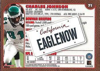 1999 Bowman - Interstate #71 Charles Johnson Back