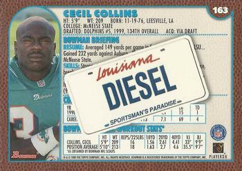 1999 Bowman - Interstate #163 Cecil Collins Back