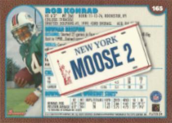 1999 Bowman - Interstate #165 Rob Konrad Back