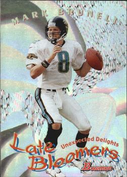 1999 Bowman - Late Bloomers/Early Risers #U6 Mark Brunell Front