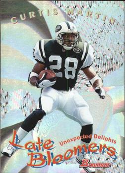 1999 Bowman - Late Bloomers/Early Risers #U8 Curtis Martin Front