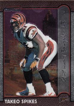 1999 Bowman Chrome - Interstate #18 Takeo Spikes Front