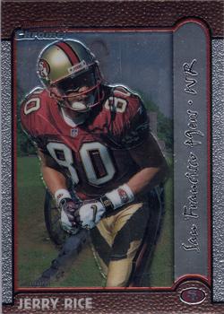 1999 Bowman Chrome - Interstate #120 Jerry Rice Front