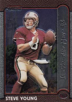 1999 Bowman Chrome - Interstate #130 Steve Young Front