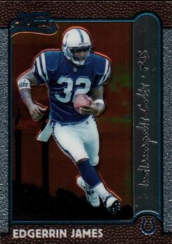 1999 Bowman Chrome - Interstate #161 Edgerrin James Front