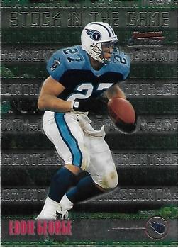 1999 Bowman Chrome - Stock in the Game #S11 Eddie George Front