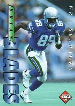1995 Collector's Edge #183 Brian Blades Front