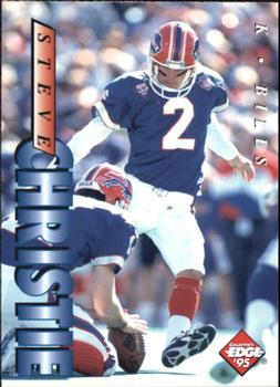 1995 Collector's Edge #16 Steve Christie Front